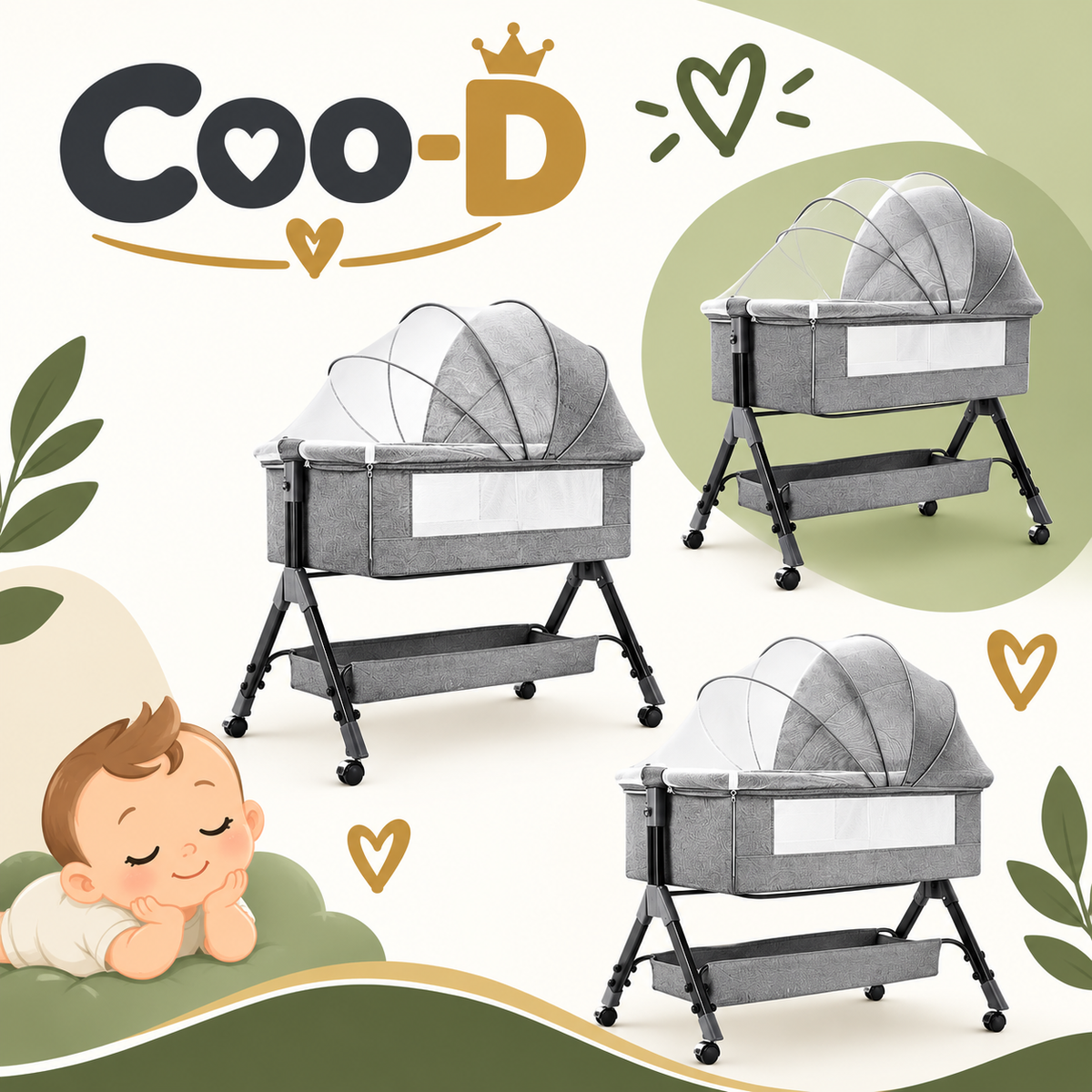 Coo-D Dream Sleeper Baby Bed