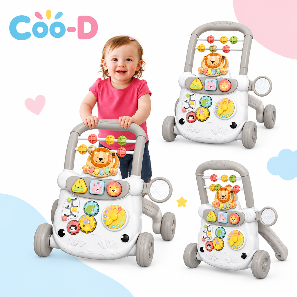 Coo-D Interactive Baby Push Walker